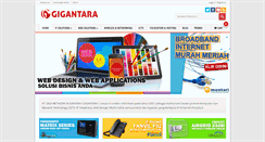 Desktop Screenshot of gigantara.net